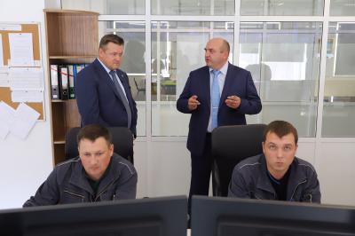 Глава Рязанской области посетил Серебрянский цементный завод